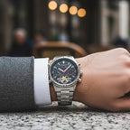 Heritor Automatic Mens Watch in Stainless Steel