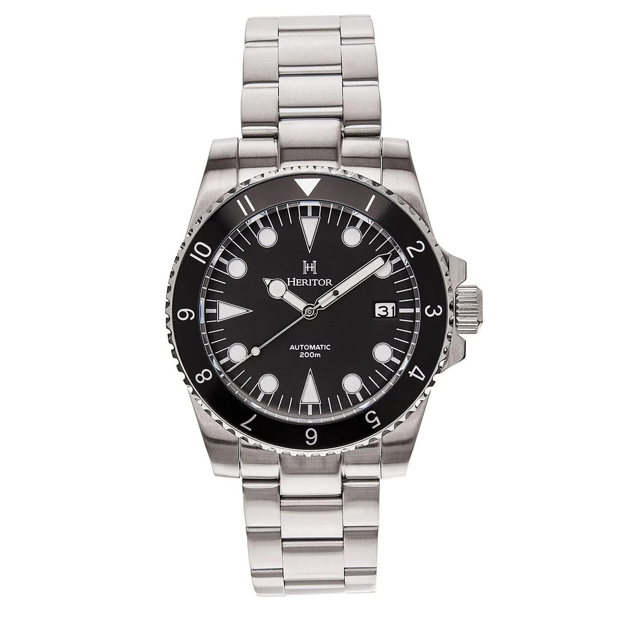 Heritor Automatic Mens Watch in Stainless Steel 8187617 0