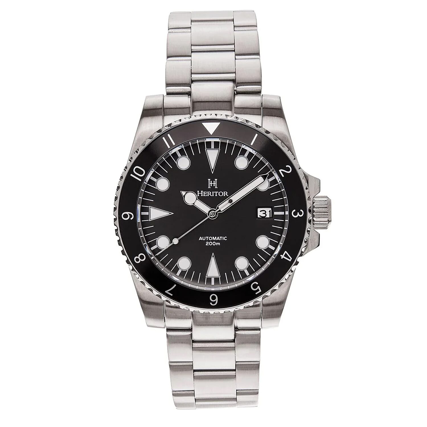 Heritor Automatic Mens Watch in Stainless Steel 8187617 0