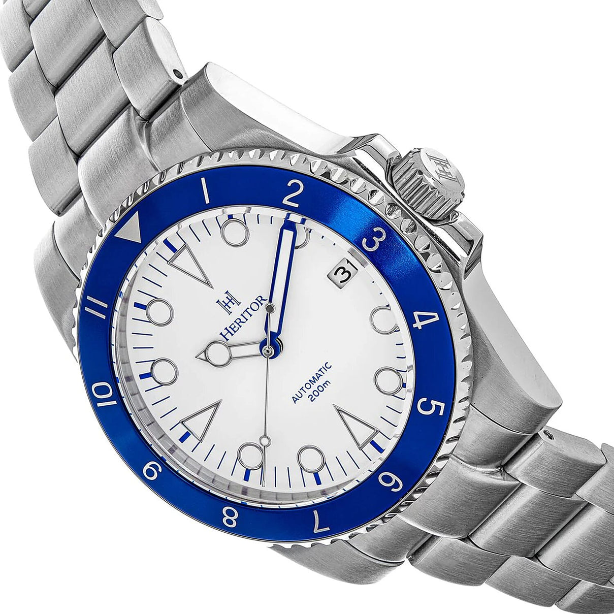 Heritor Automatic Mens Watch in Stainless Steel 8187618 1
