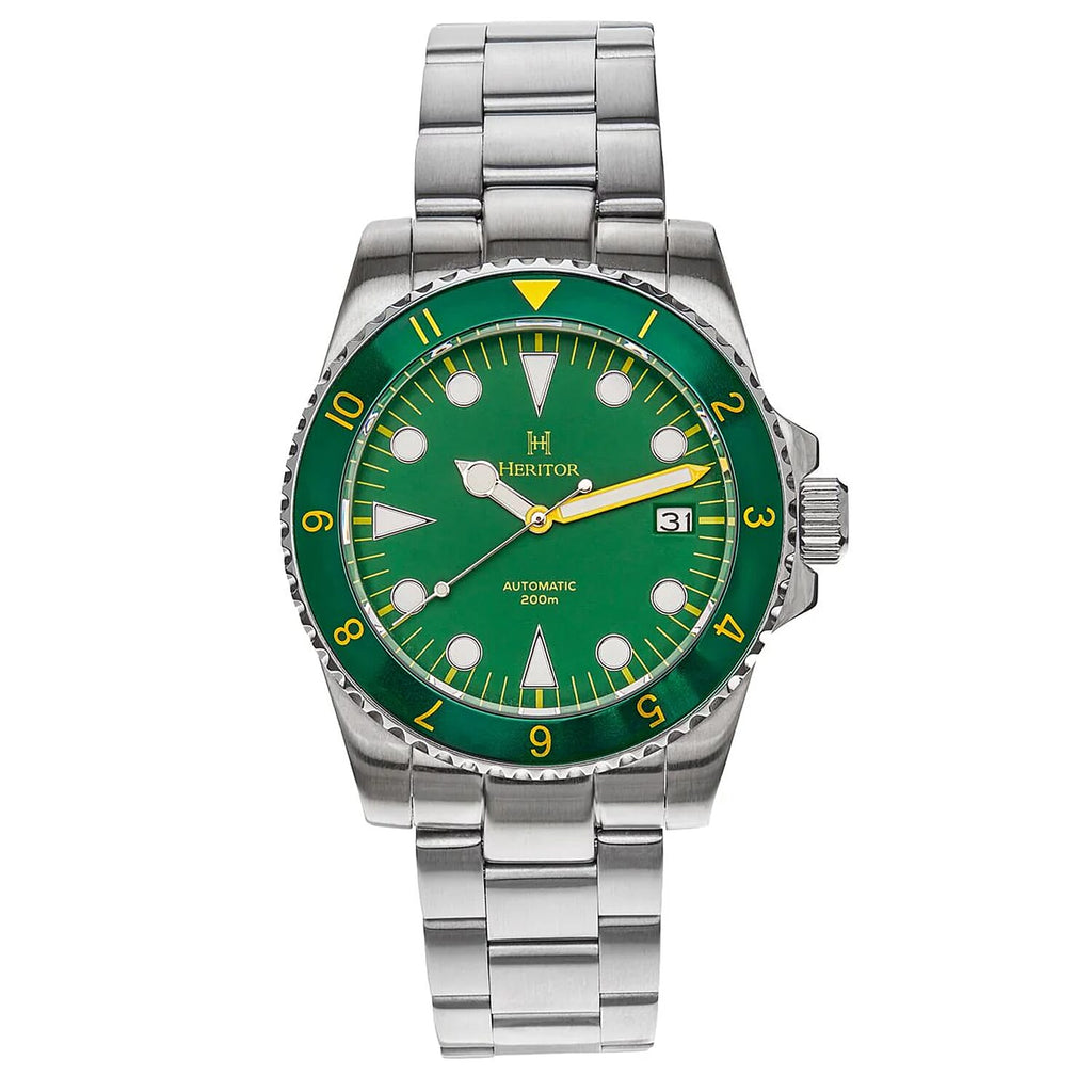Heritor Automatic Mens Watch in Stainless Steel