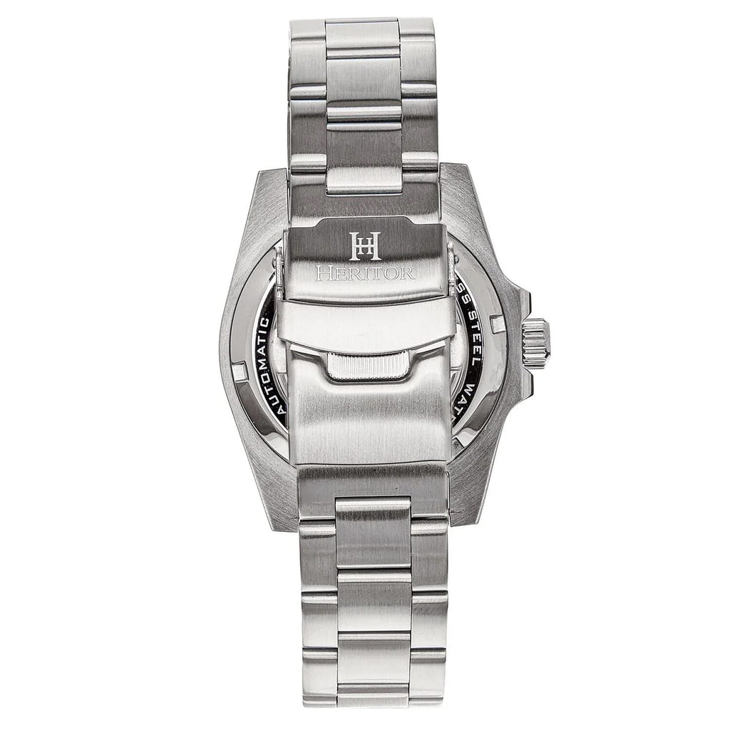 Heritor Automatic Mens Watch in Stainless Steel
