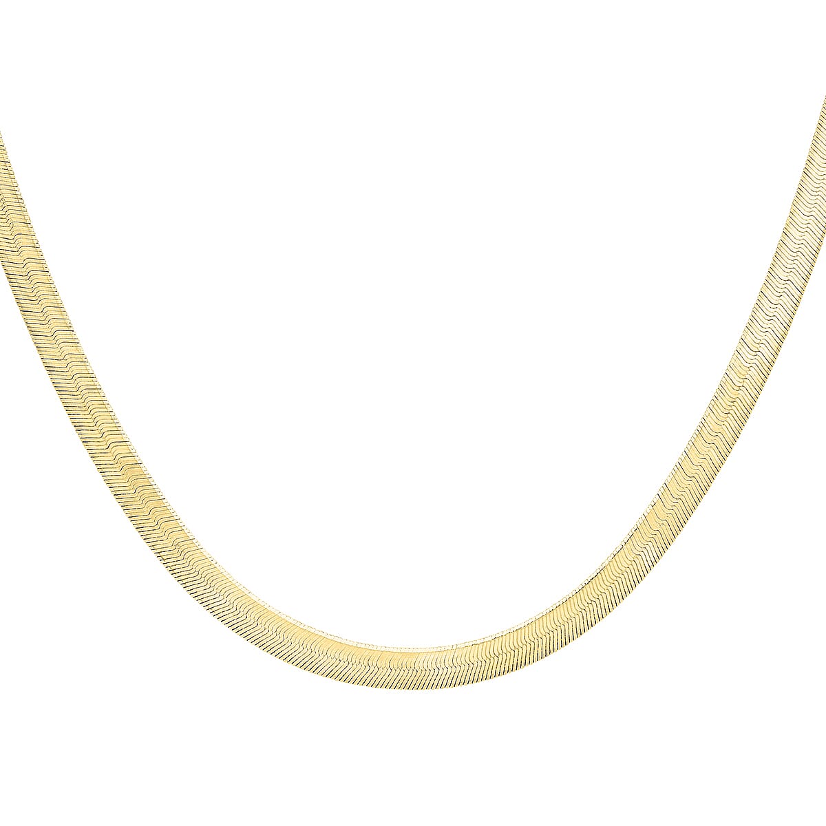 Herringbone Chain 16 Inch in 9K Yellow Gold 7575565 1