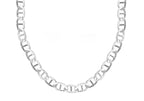 High Finish Sterling Silver Diamond Cut Rambo Chain 18 Inch