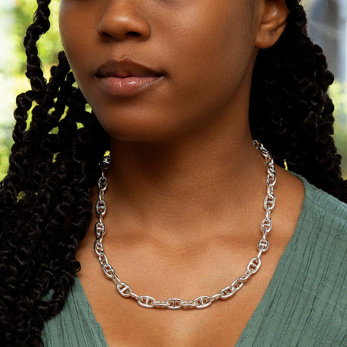 High Finish Sterling Silver Rambo Chain 20 Inch 8927124 2