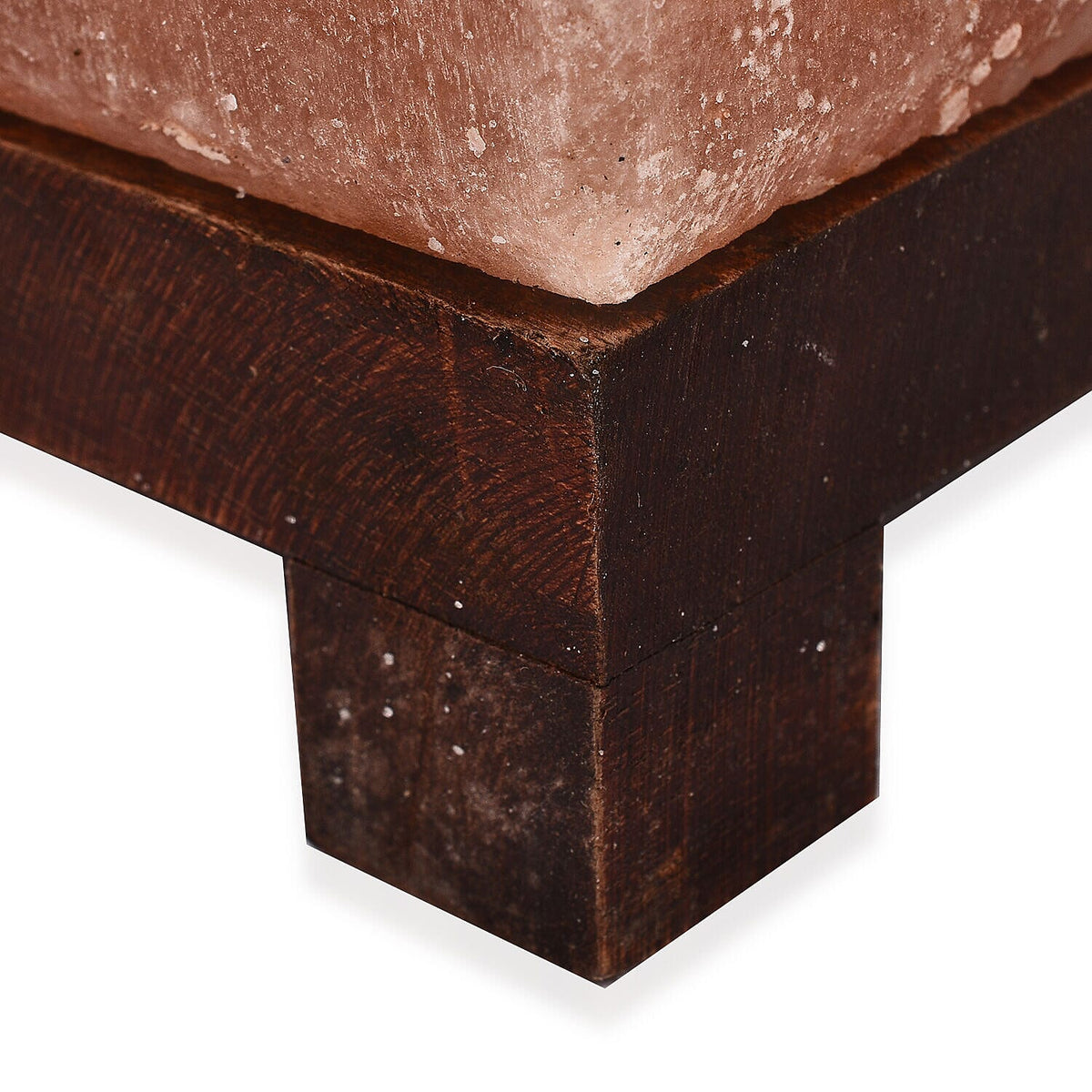 Himalayan Dual Illumination Salt Lamp with Square Shape including Cord &amp; Bulb (Size 17x12x12 cm) 7165849 2