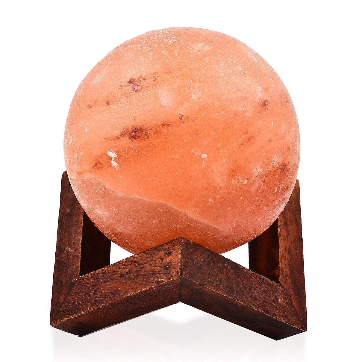 Himalayan Salt Lamp Sphere Shape inlcuding Cord &amp; Bulb (Size - 12.5 cm) 7165833 2