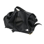 Hobo Crossbody with Detachable Small Cosmetic Bag - Black