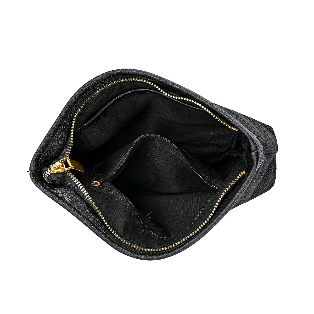 Hobo Crossbody with Detachable Small Cosmetic Bag - Black V32700872 8