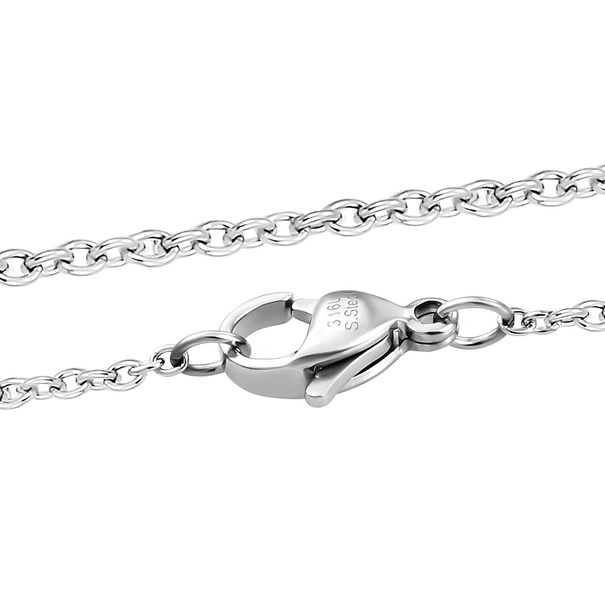 Holy Bible Book Pendant With Chain in Platinum and Gold Plated Silver 8.11 Grams 20 Inch 2674556 19