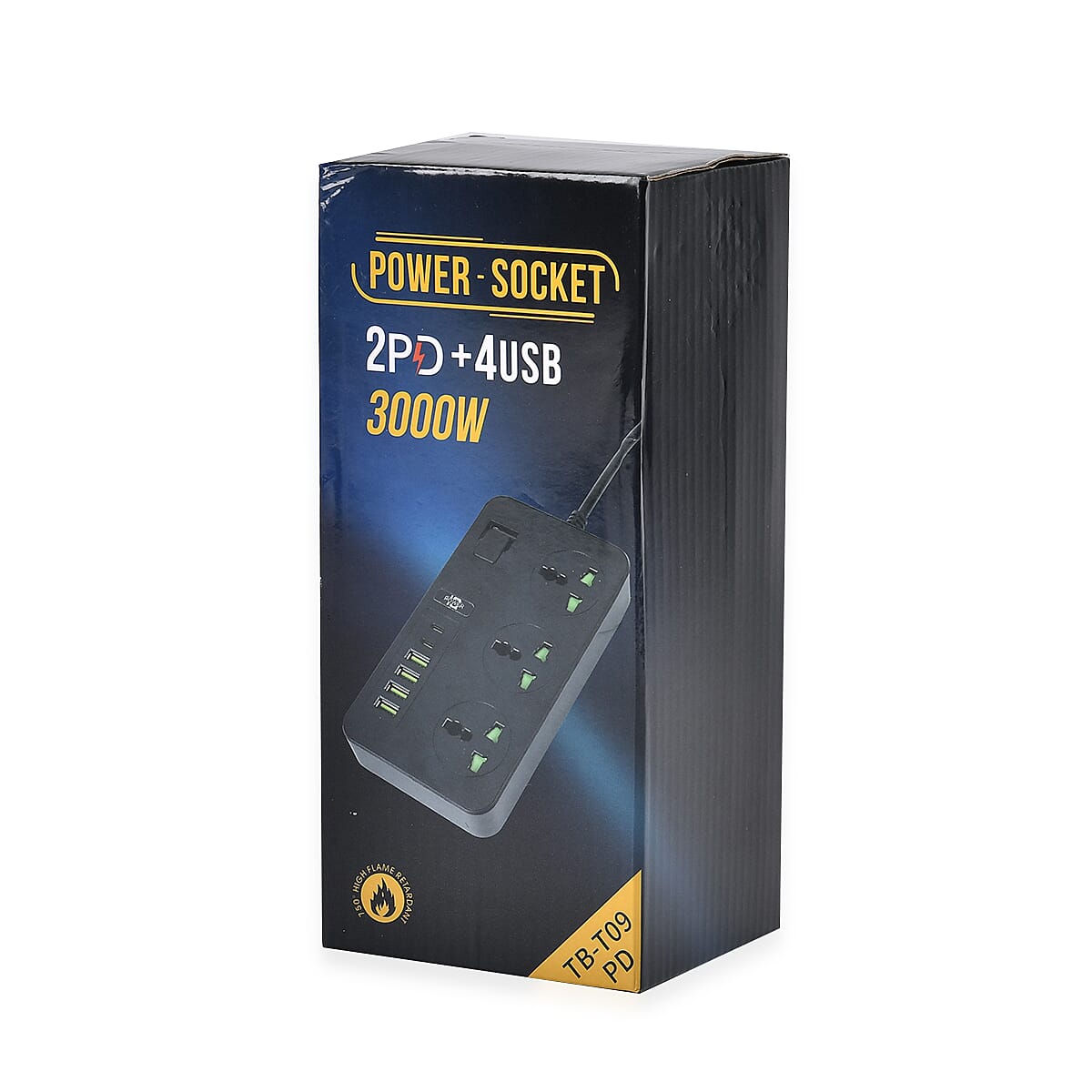 MUST HAVE - Power Plug Strip With Three 3 pin plug sockets, 4 x A-type and 2 x C-type USB Sockets), 3m extension cable 7690481 4