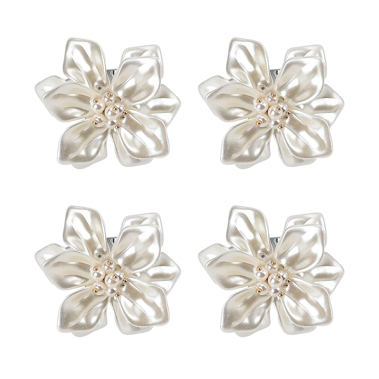 Exquisite Set of 4 Napkin Rings in a Box 7599004 1
