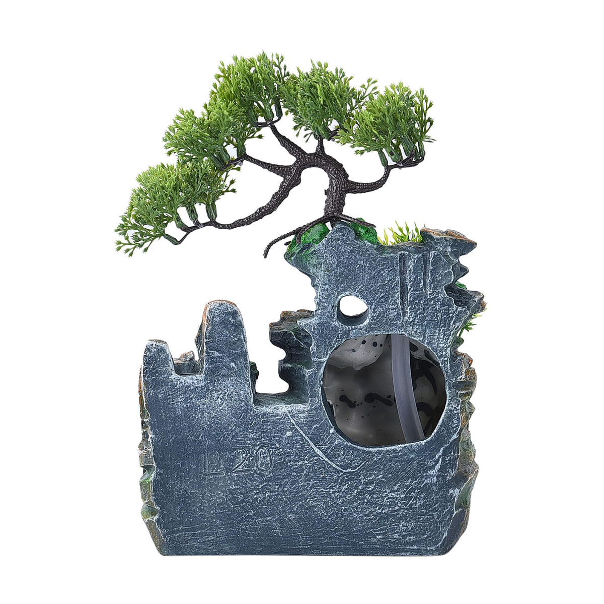 Home Decorative Forest Water Fountain with LED Light and Smoke A 6715867 3
