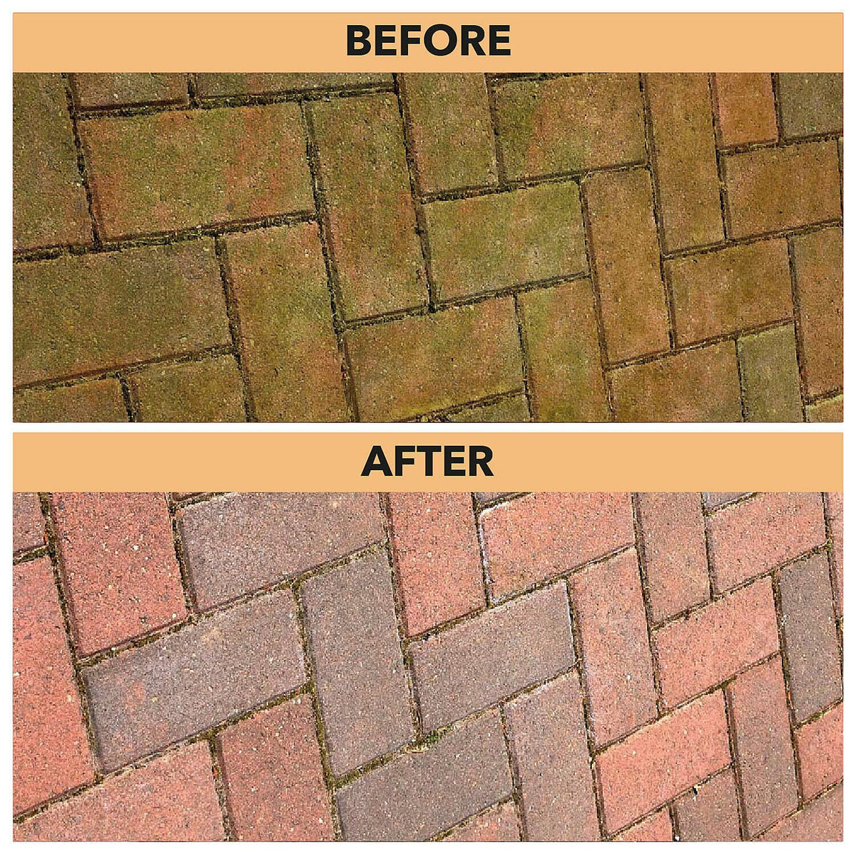 HomeSmart Path, Patio &amp; Decking Cleaner 5L - Removes Mould And Algae - Restore Natural Appearance - Inhibits Growth - Protects for Winter 7362199 4