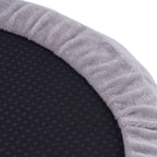 Homesmart Heated Faux Fur Foot Cosy with USB Cable (Size 29x25x5 Cm) - Grey