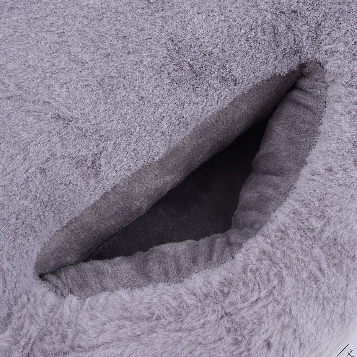 Homesmart Heating Faux Fur Slippers with USB Cable (Size 29x25x5 Cm) - Grey 7138895 6