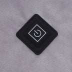 Sherpa Lined Heating Relief Blanket with USB Cable (Size 95x70 Cm)
