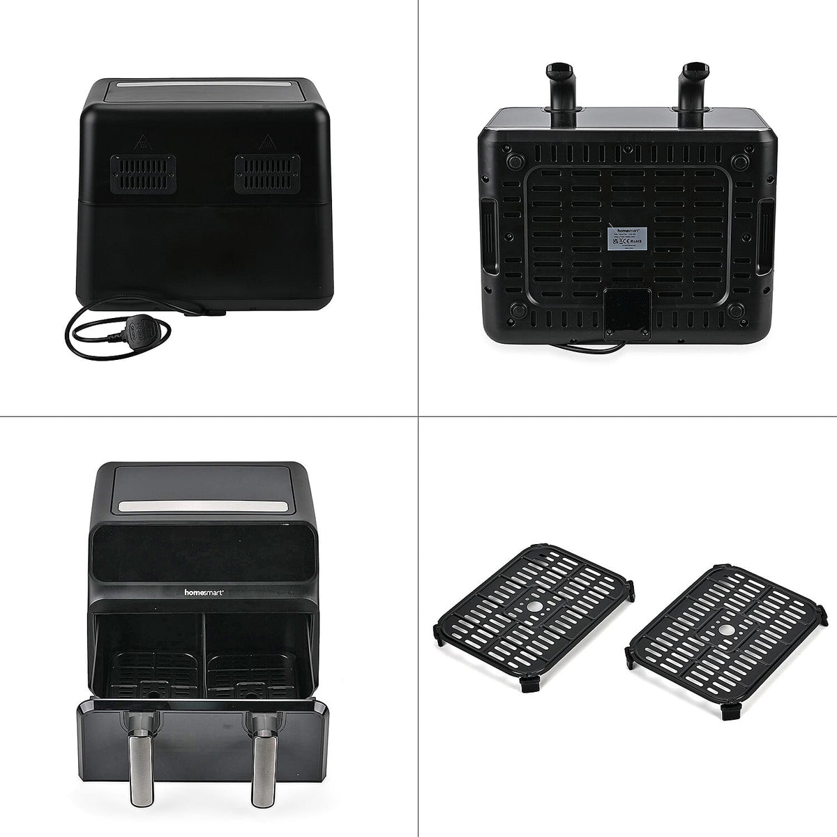 HomeSmart Steam and Grill Air-fryer 6L 7691353 16