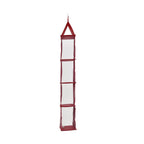 Homesmart 4 Layer Hanging Organizer For Handbags (Size - 120x40x16 cm) - Burgundy