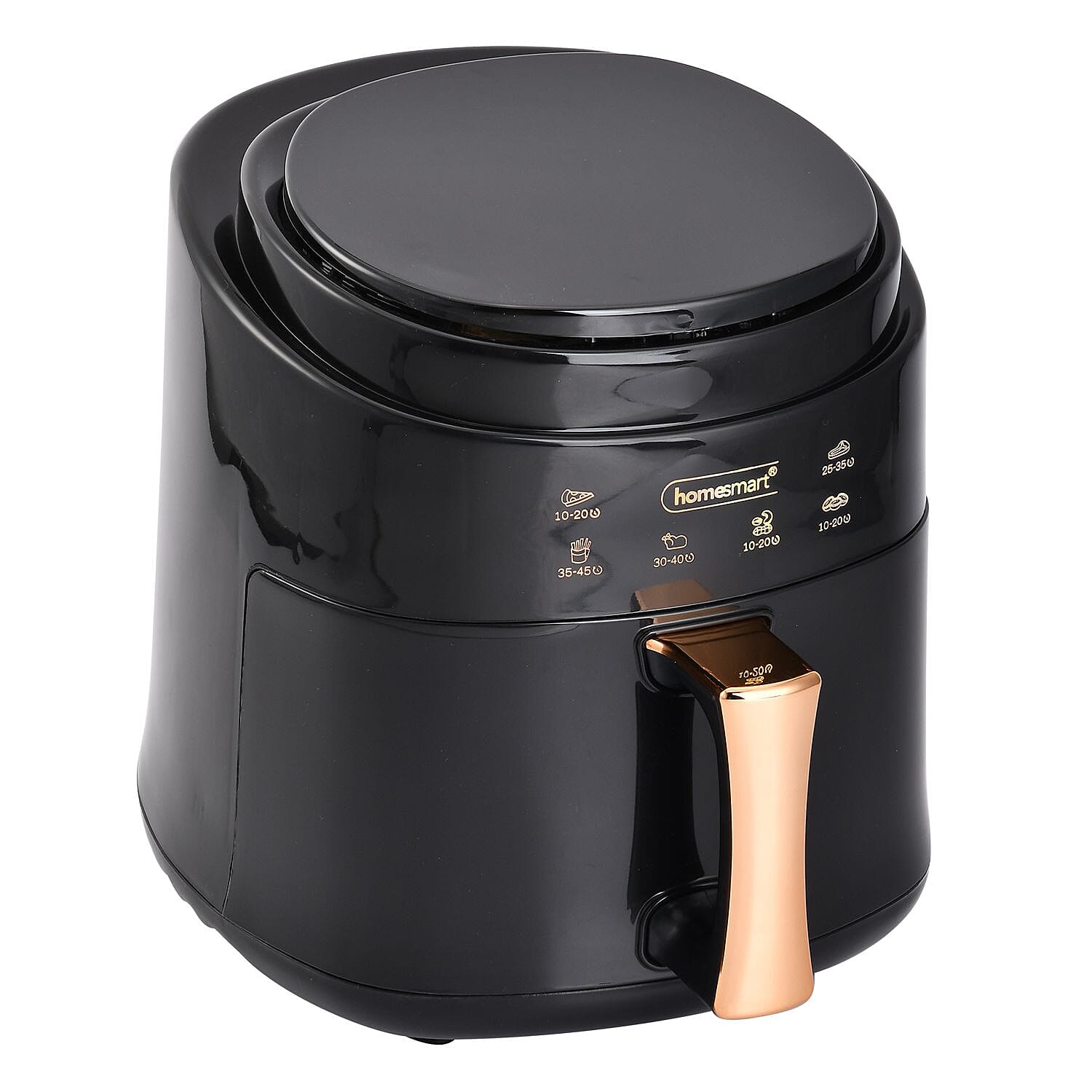 Digital Air Fryer, Air Fry, Roast, Reheat - Uses little to no oil, 8L, 10 Presets, (Size 30x26x25 cm) - Black (1400wts) 7300548 4