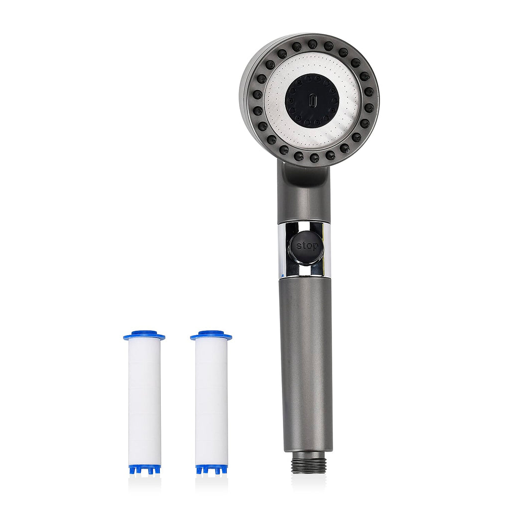 Homesmart Spa Shower Head with 3 Water Flow Settings (2 Extra Filters Inc.)