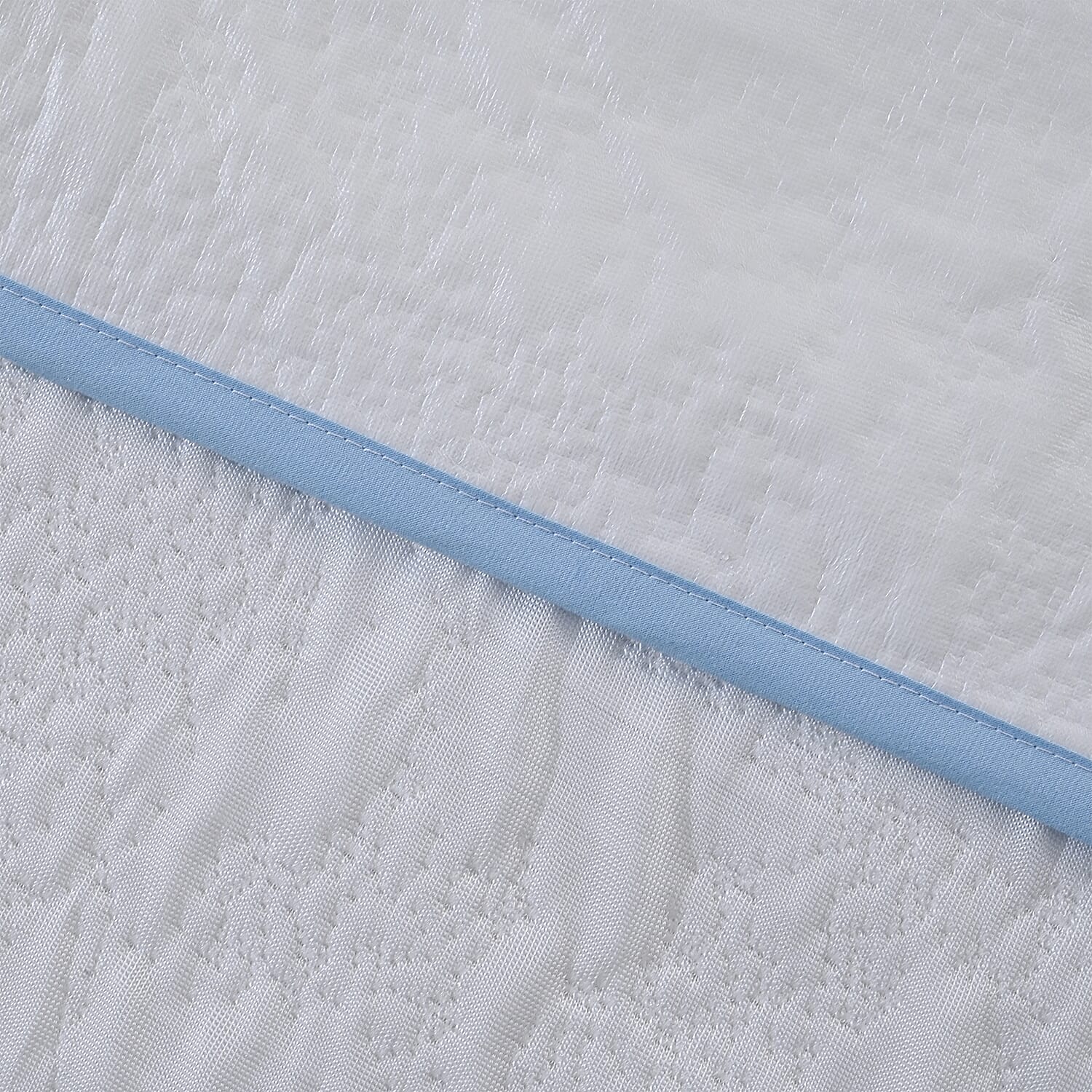 Homesmart Cooling Jacquard Waterproof Mattress Protector with Anchor Band Fit (200x150cm) - White 8047192 6