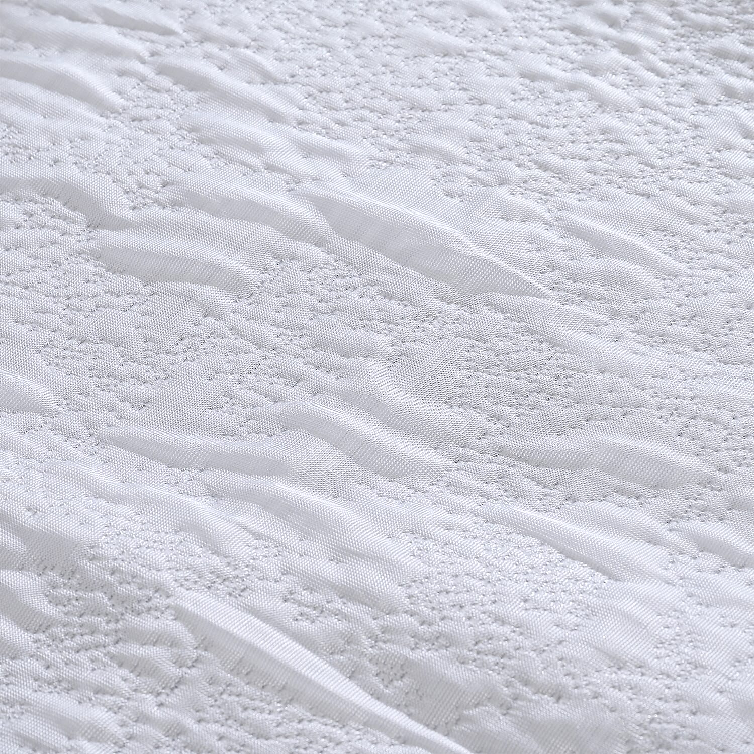 Homesmart Cooling Jacquard Waterproof Mattress Protector with Anchor Band Fit (200x150cm) - White 8047192 9