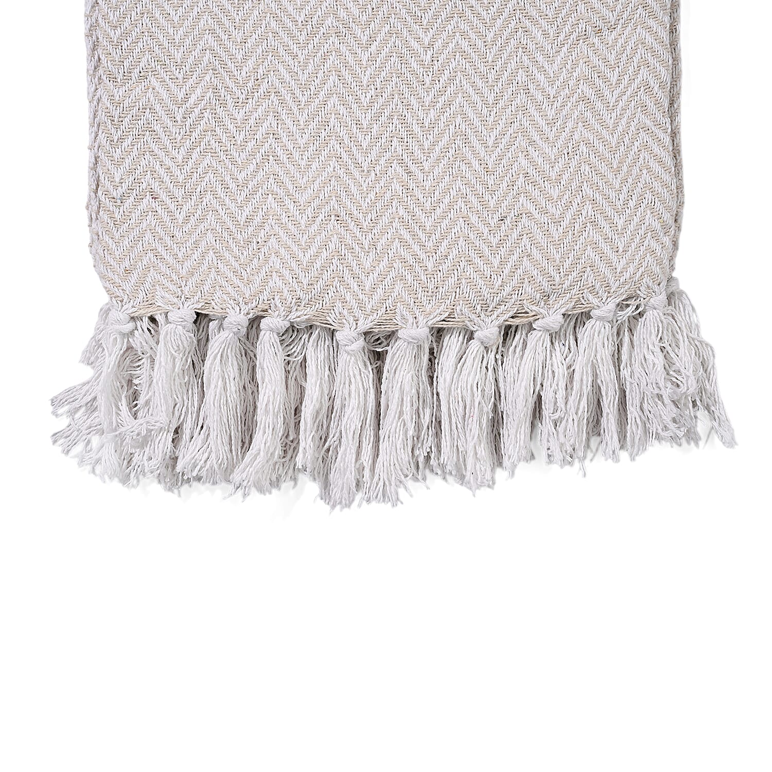 Homesmart Cotton Chevron Throw Blanket 8129555 5