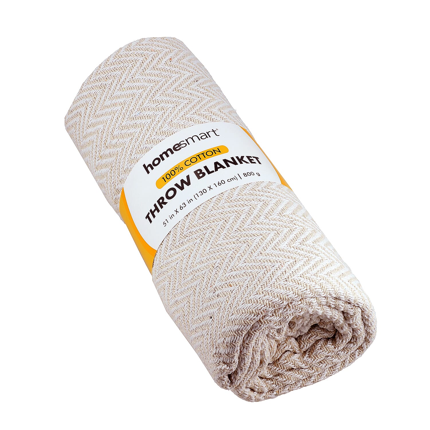 Homesmart Cotton Chevron Throw Blanket 8129555 8