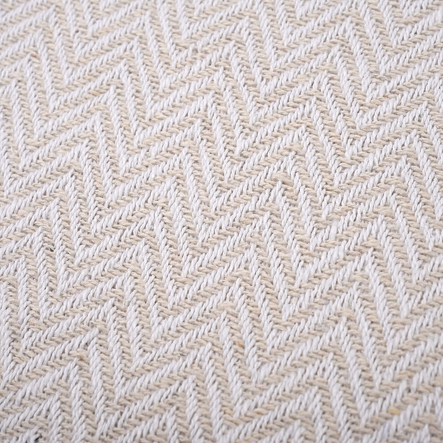 Homesmart Cotton Chevron Throw Blanket 8129555 9