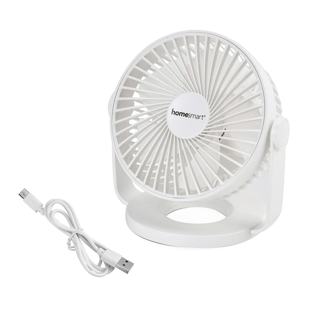 Homesmart Portable USB Table Fan with 1200mAh Battery 7700225 0