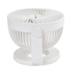 Homesmart Portable USB Table Fan with 1200mAh Battery - White