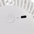 Homesmart Portable USB Table Fan with 1200mAh Battery - White