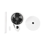 Energy Effiicient Low Noise Super Powerful Air Circulation Fan with Remote Control (35W) - White 88cm