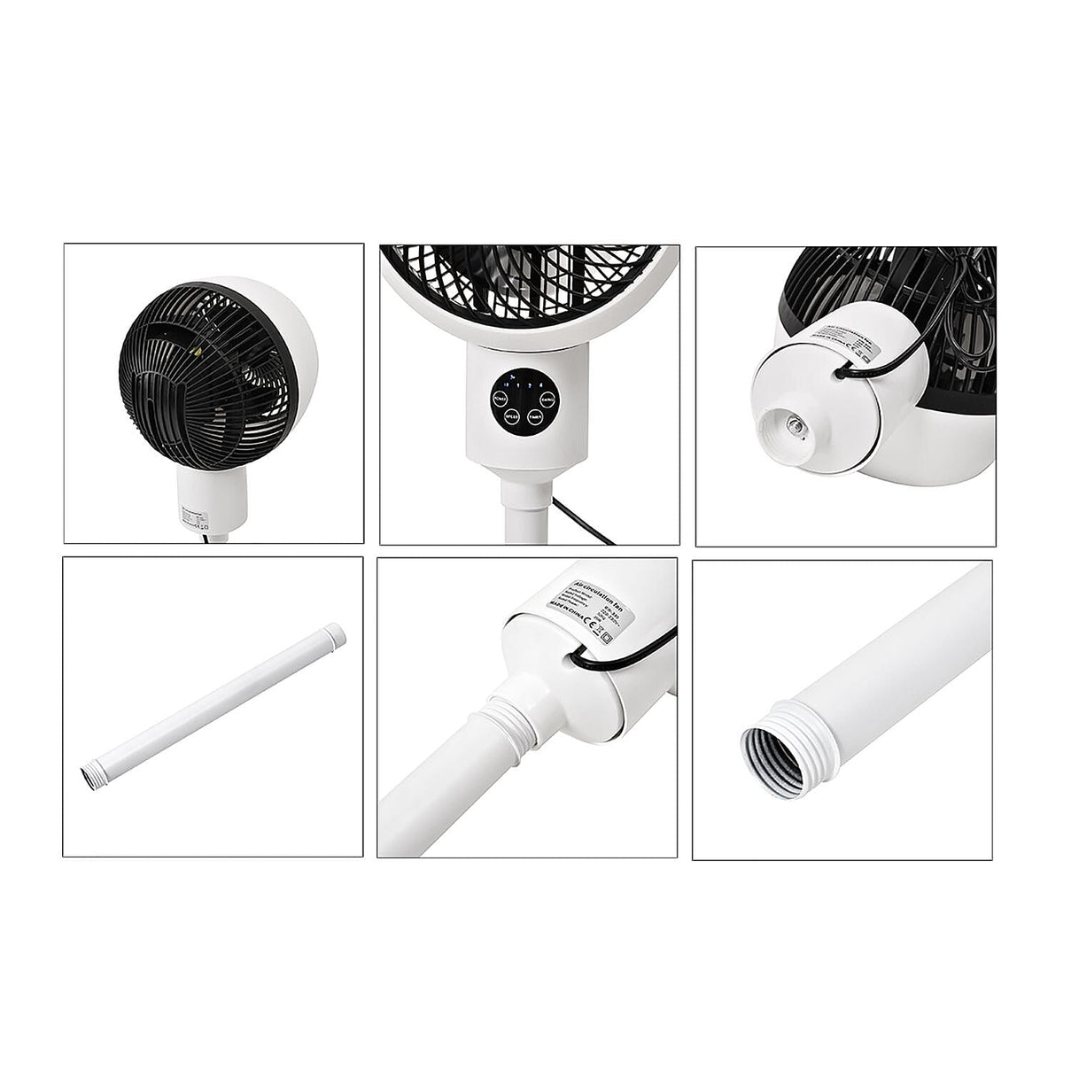Homesmart Air Circulation Fan with Remote and Oscillation (35W) 7504943 6