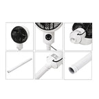 Energy Effiicient Low Noise Super Powerful Air Circulation Fan with Remote Control (35W) - White 88cm