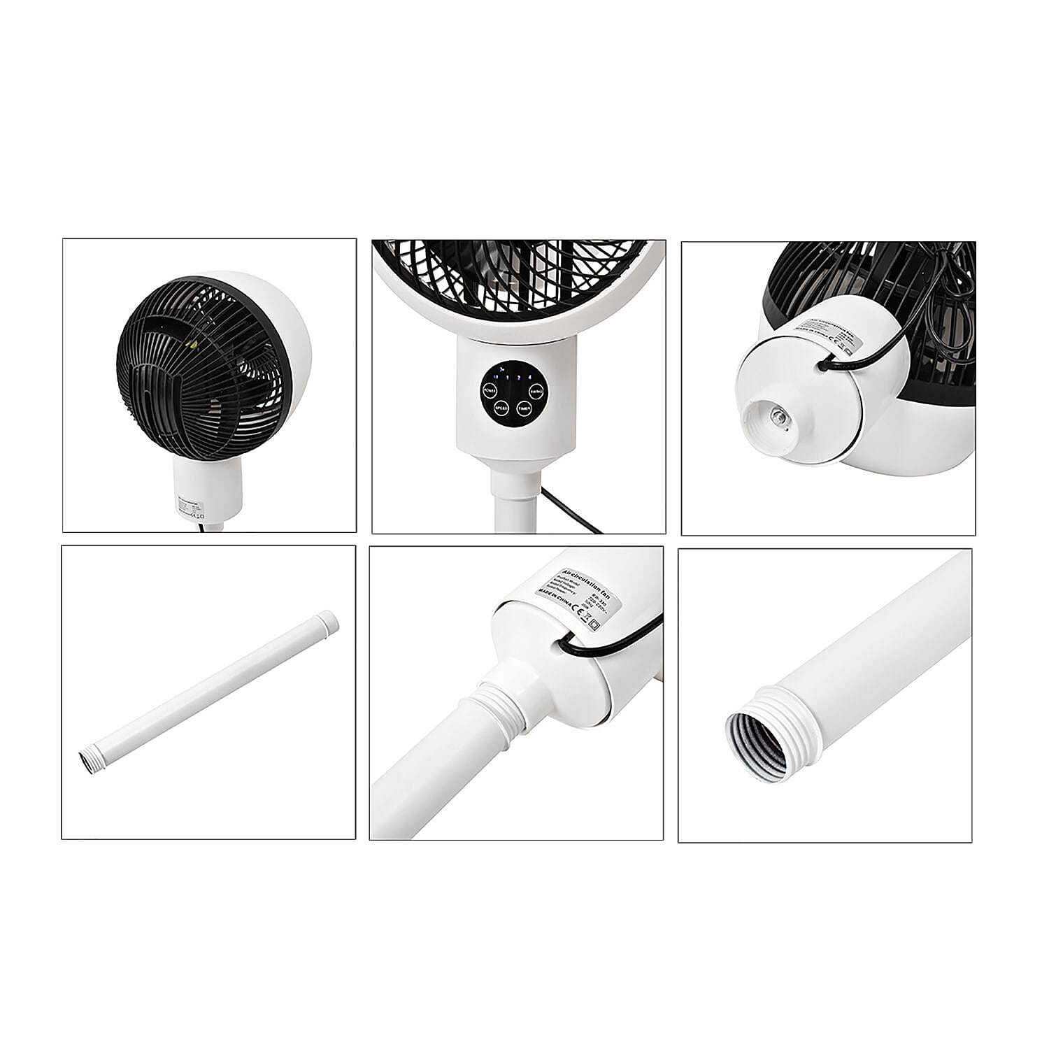 Homesmart Air Circulation Fan with Remote and Oscillation (35W) 7504943 6