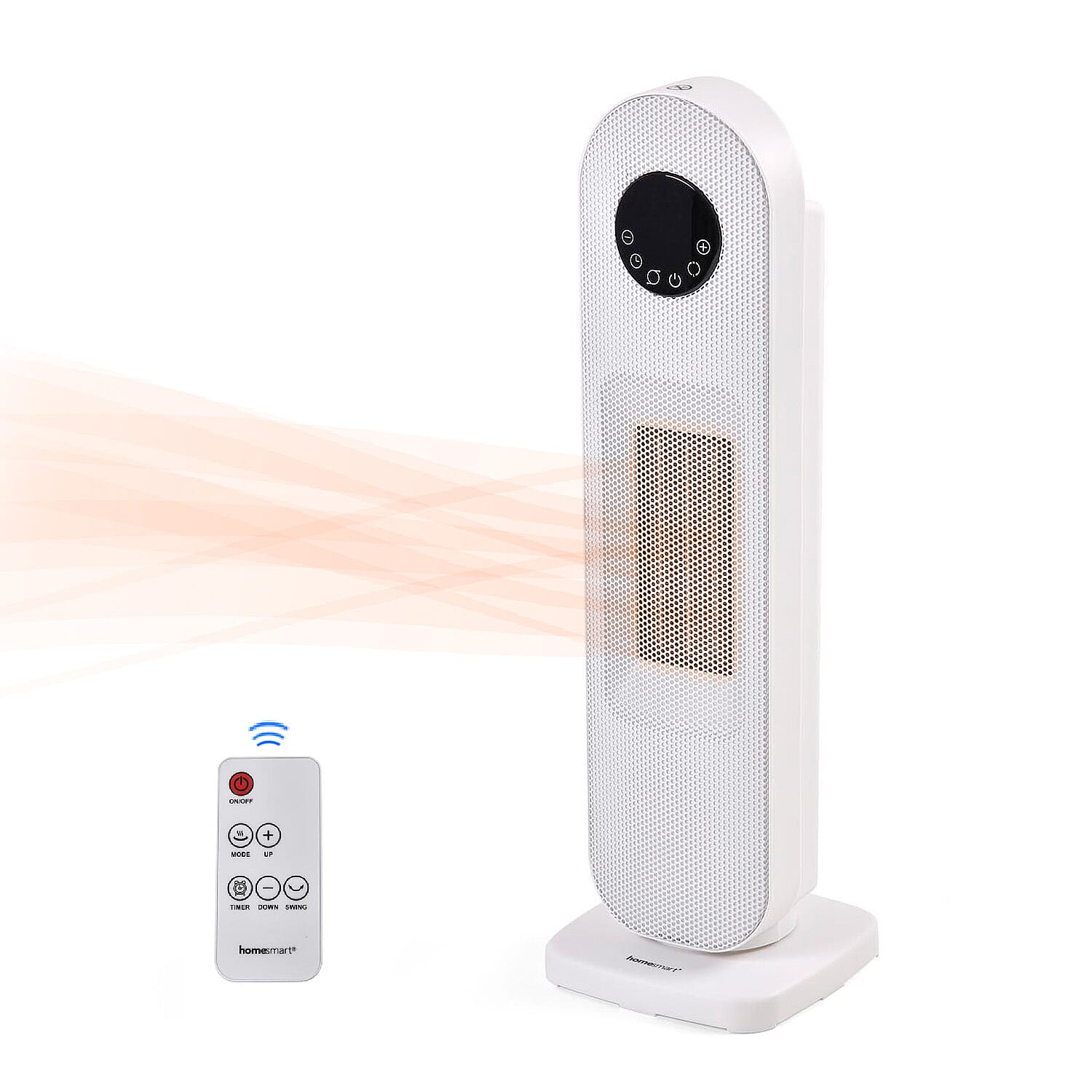 Homesmart Heater with Wide Angle Oscillating Function &amp; LED Display (220-240V, 1300-2000W), Safety Trip Feature 7636472 0