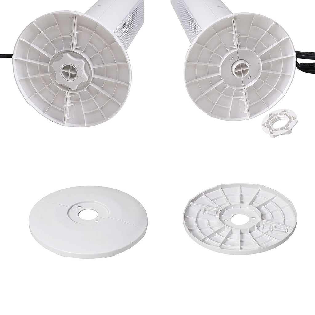 Homesmart Portable Remote Control Heater with 3 Mode Technology and 60 Degree Wide Angle Swing (1300-2000W) With Ambient Light