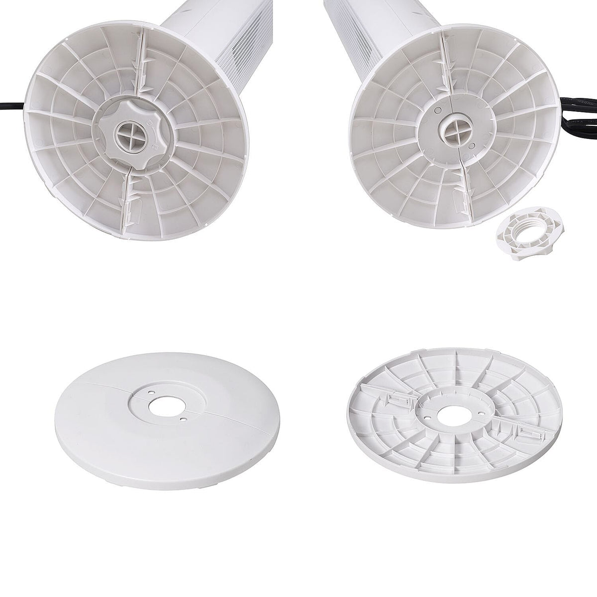 Homesmart Portable Remote Control Heater with 3 Mode Technology and 60 Degree Wide Angle Swing (1300-2000W) With Ambient Light 7643053 9
