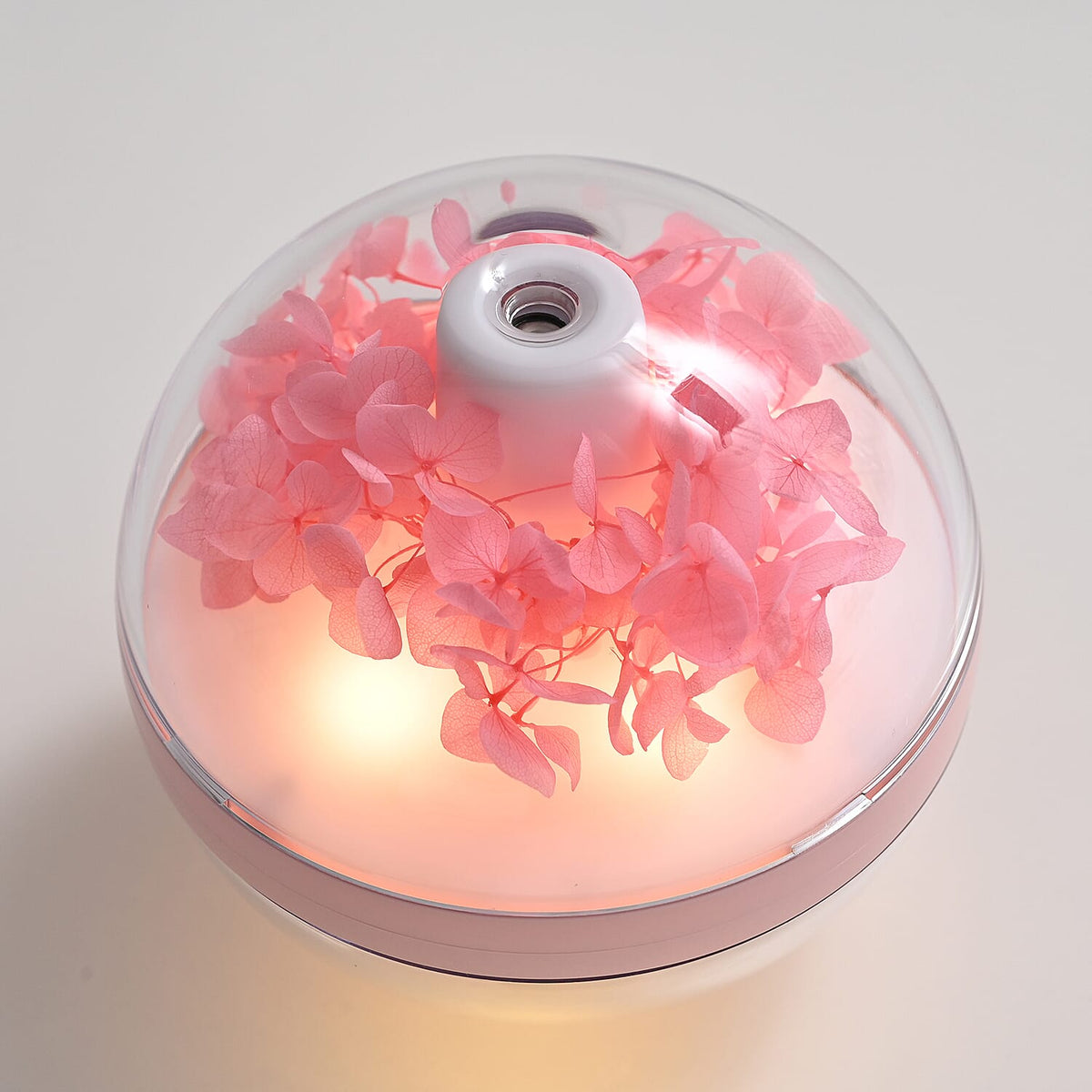 Preserved Flower Humidifier With 2 Mist Modes and Optional Warm Light Feature with 10 Essential Oils 8107093 3