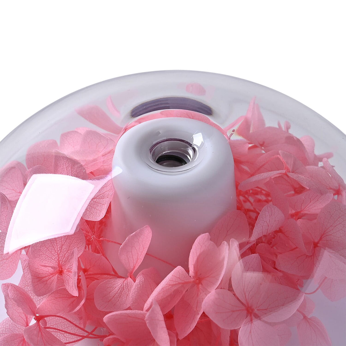 Preserved Flower Humidifier With 2 Mist Modes and Optional Warm Light Feature with 10 Essential Oils 8107093 8
