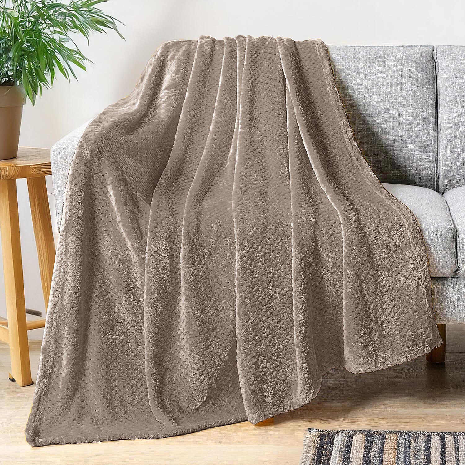 Super Soft Layer Blanket 270gsm (200x150cm) - Beige 8187289 2