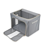 Spring Clean - Super Tidy Storage Box with Metal Frame - 100L  (Size 60x42x40 cm) - Grey