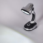 Homesmart Table Lamp (Size 20x11x8 cm) 3xAA Batteries (Not Inc.) - White & Black