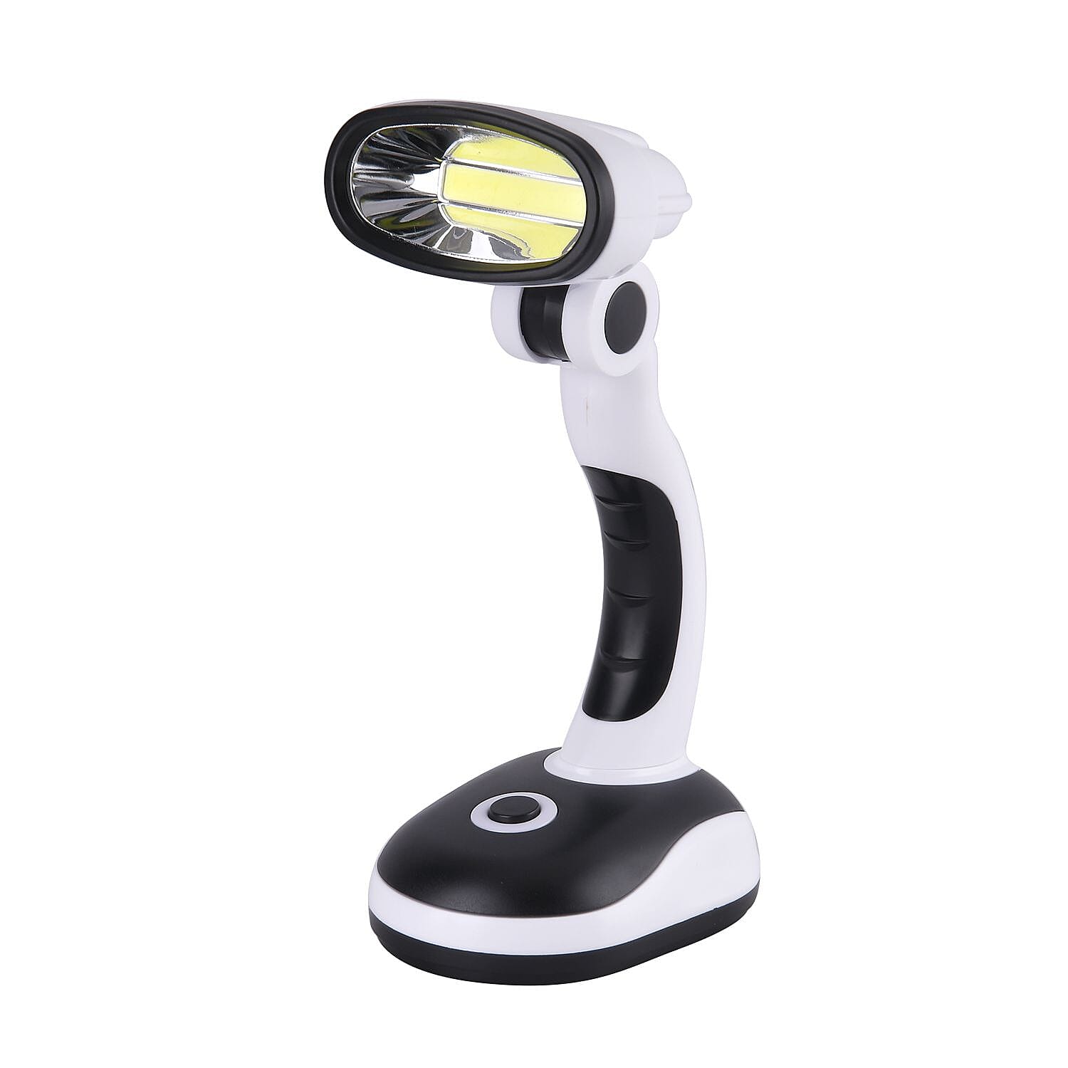 Homesmart Table Lamp (Size 20x11x8 cm) 3xAA Batteries (Not Inc.) - White &amp; Black 7456900 3