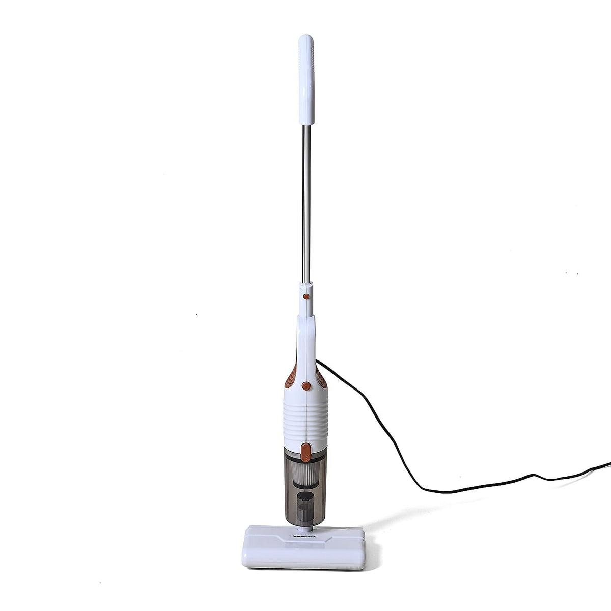 Homesmart 2-in-1 Vacuum Cleaner - Handheld and Floor Vac PLUS Hard Floor Mop Attachment - White 8043301 0
