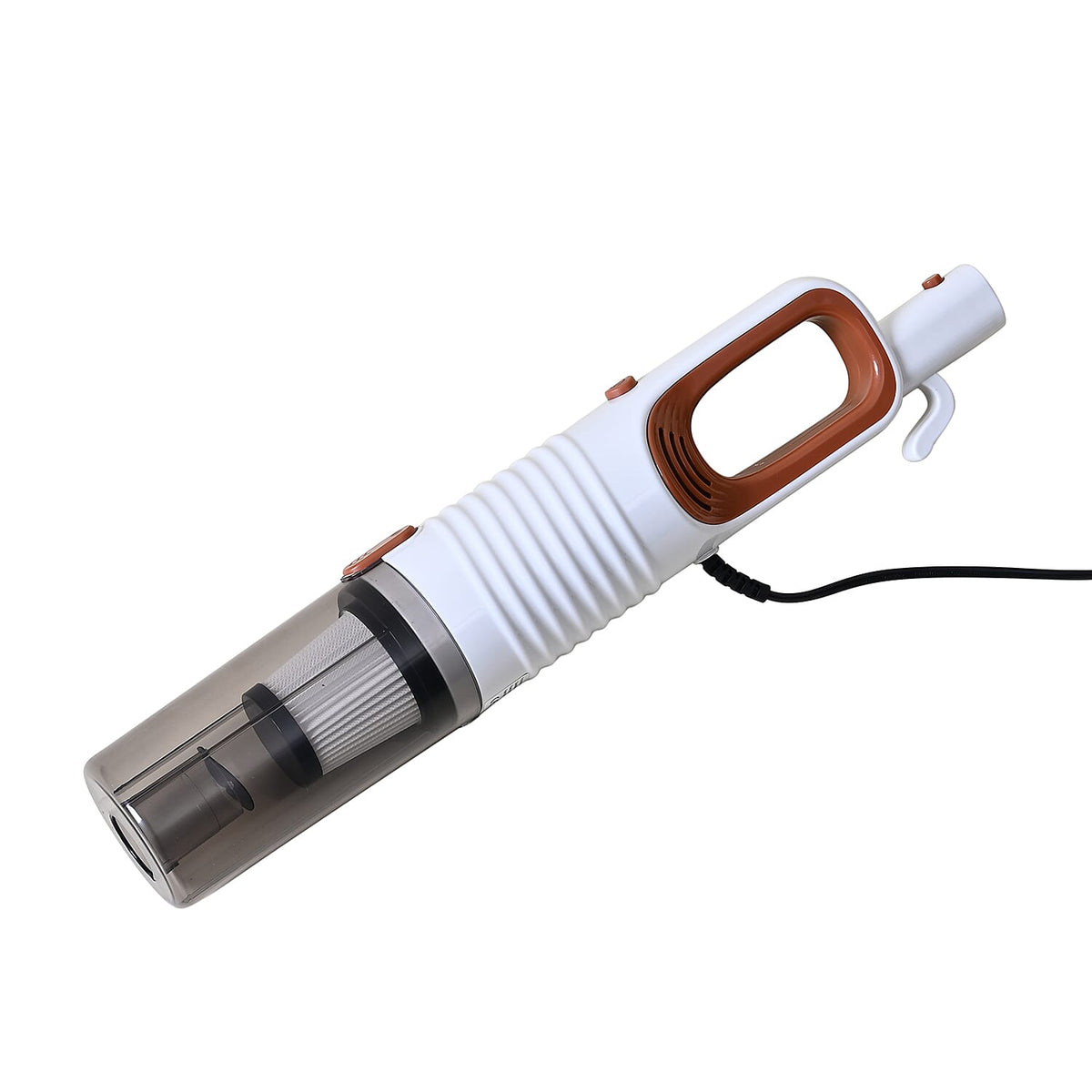 Homesmart 2-in-1 Vacuum Cleaner - Handheld and Floor Vac PLUS Hard Floor Mop Attachment - White 8043301 3