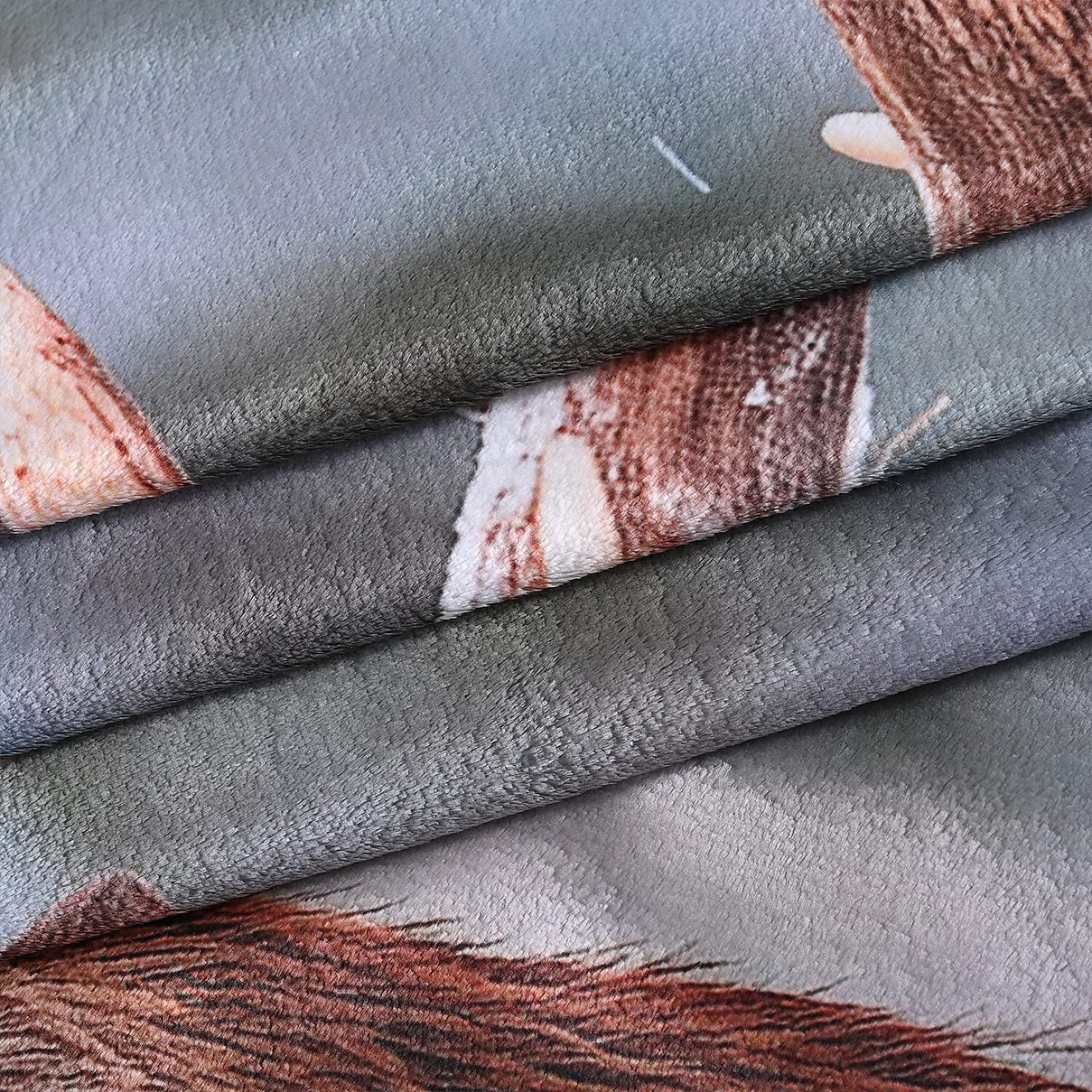 Digital Printed Soft &amp; Warm Reindeer Blanket 8191810 4