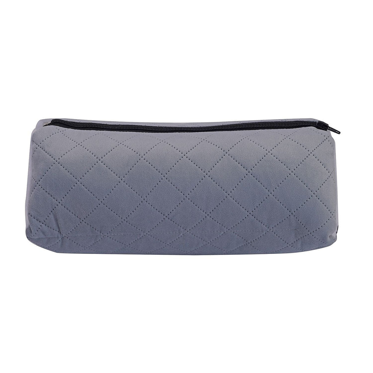 Homesmart 2-in-1 Vibrating Massage Foldable Pillow - Grey 7133377 2